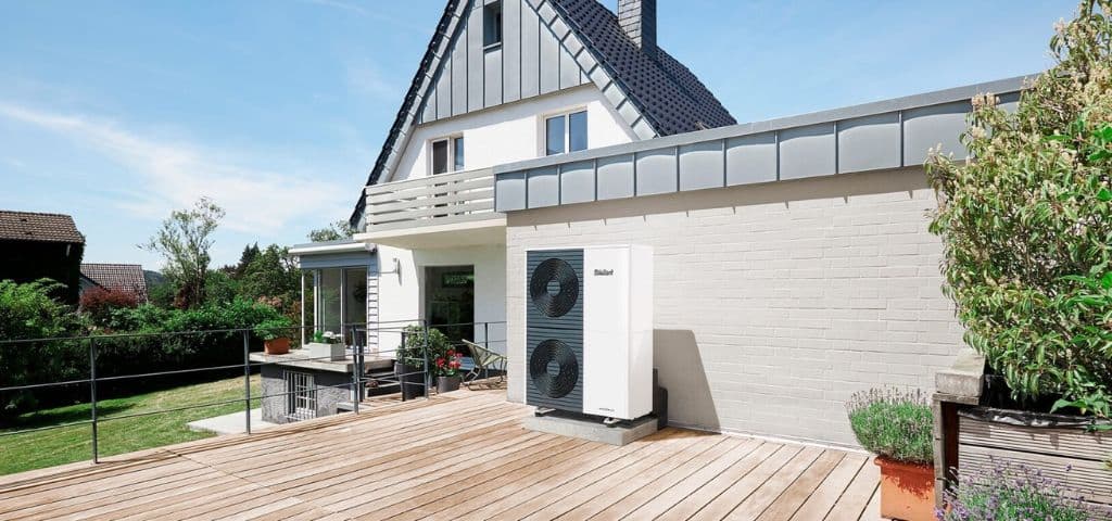 Pompe à chaleur installée